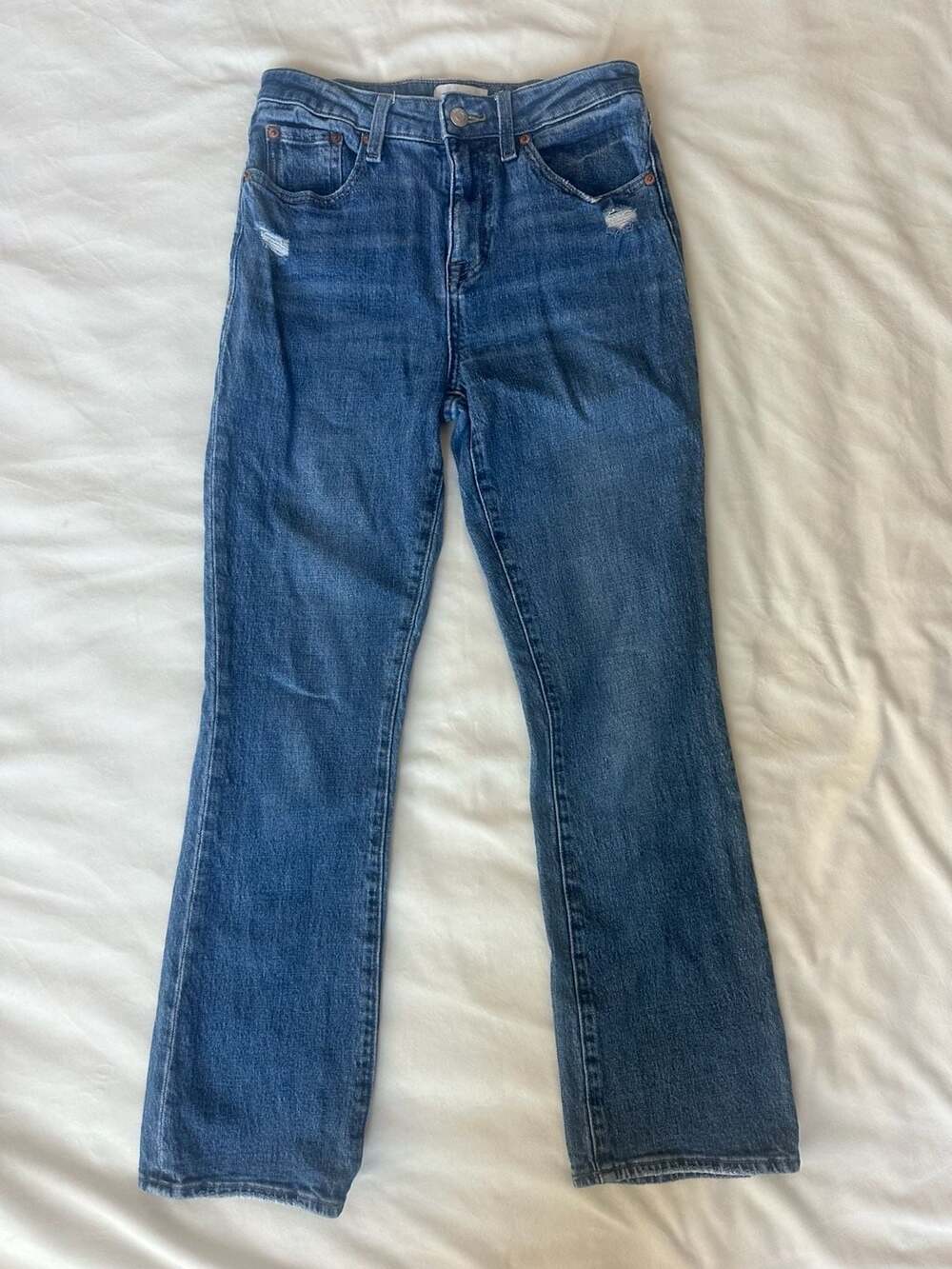 Pistola Lennon High Rise Crop Boot Jean